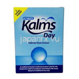 カルムスディ,セイヨウカノコソウ エキス 33.75mg, 製造元：G R Lanes, 箱表面