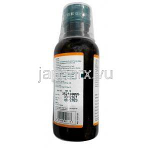 ヒマラヤ ダイアレックス シロップ, シロップ 100mL,製造元：Himalaya Drug Company, ボトル情報
