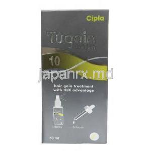 ツゲイン, ミノキシジル局所用溶液 10％60ml 箱表面(新包装)
