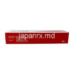 ケトラル クリーム, ケトコナゾール 2%,クリーム 40g, 製造元：Bilim Ilac San,箱情報, 製造元