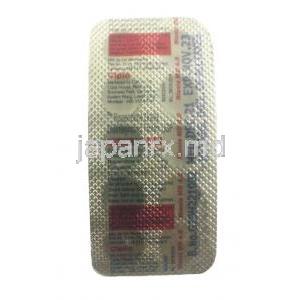 リスニア MD 4.0, リスペリドン 4 mg,錠剤, 製造元：Cipla, シート情報