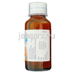 アモキシシリン（クラバモックスジェネリック）,Mox, 125mg / 60ml,  ドライシロップ (Ranbaxy) 成分