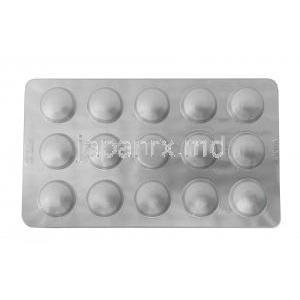 オルメテック プラス, オルメサルタン 20mg / ヒドロクロロチアジド 12.5mg,錠剤 製造元： Daiichi-Sankyo, シート表面
