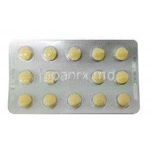 アリセプト, ドネペジル 10mg, 製造元：Pfizer, シート表面