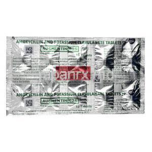 オーグメンチン デュオ 625, アモキシシリン 500mg/クラブラン酸 125mg (625) , 製造元：GSK, シート