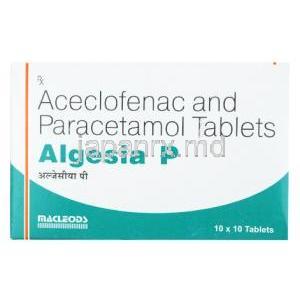 アルゲシア P (アセクロフェナク/ アセトアミノフェン)
