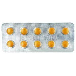 アリスタ, エパルレスタット 150mg 徐放性錠 (SR錠),製造元： Macleods Pharmaceuticals Pvt Ltd, シート表面