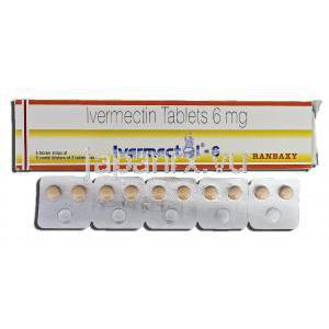 イベルメクトール Ivermectol - 6, イベルメクチン 6mg, 錠