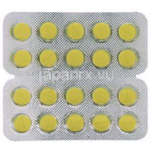 リダジン Ridazin, メレリル ジェネリック, チオリダジン 50mg 錠 (Sun Pharma) 包装