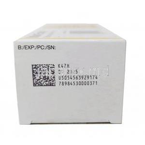 ボルタレンエマルジェル, ,ジクロフェナクジエチルアンモニウム 1%, ジェル 100g, 製造元：GSK, 箱情報, 消費期限
