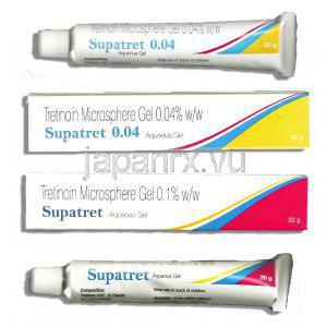スパトレット Supatert , トレチノイン マイクロカプセル配合 0.1％ 20mg ジェル