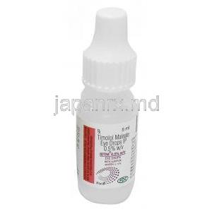 イオチム 点眼薬, マレイン酸チモロール, 0.5%, 点眼薬  5mL, ボトル表面
