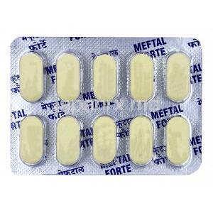 メフタル フォルテ, メフェナム酸 500mg/ アセトアミノフェン 325mg, 製造元：Blue Cross Laboratories Ltd, シート
