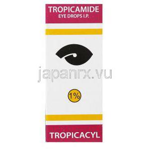トロピカミド（ミドリンＭジェネリック）, Tropicacyl, 点眼薬
