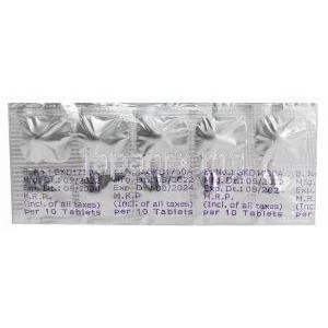 トロパン XL 5,  オキシブチニン 5mg,製造元： Sun Pharma, シート情報, 製造日, 消費期限