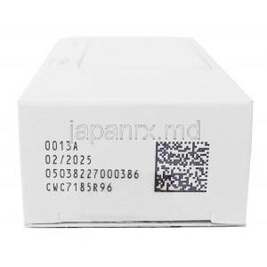 アイラクステン,ビラスチン20mg,製造元：A. Menarini Farmaceutica Internazionale SRL, 箱情報, 消費期限