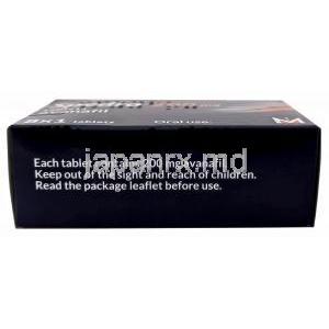 スペドラ, アバナフィル 200mg, 製造元：A.Menarini Farmaceutica Internazionale S.R.L, 箱底面