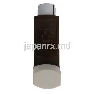 ベクラゾン インヘラー, プロピオン酸ベクロメタゾン 100 mcg,インヘラー 200 回分, 製造元：Takeda Teva, インヘラー本体情報