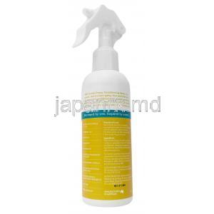 パウ 子犬用コンディショニングスプレー, 天然エッセンシャルオル（ココナッツオイル等）,コンディショニングスプレー 200mL, ボトル情報