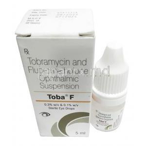 トバ F 点眼/点耳薬 (トブラマイシン/ フルオロメトロン)