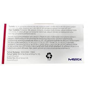 ゴナールエフ 皮下注ペン, フォリトロピン 900 IU ペン型注射 1.5 mL, 製造元：Merck, 箱情報