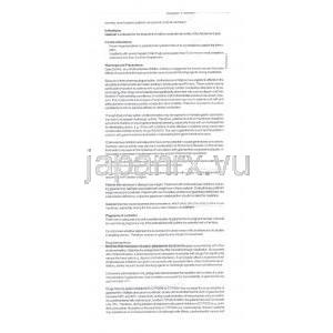 ガラマー Galamer, ラザダイン ジェネリック, ガランタミン 4mg  錠 (Sun Pharma) 情報シート2