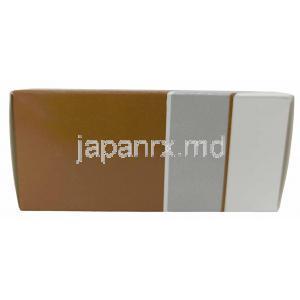 アカンプタス, アカンプロセート 333 mg, 製造元：Intas Pharmaceuticals Ltd, 箱底面