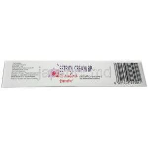エバロン クリーム, エストリオール 1mg,クリーム 15g, 箱情報, 成分, 保管方法