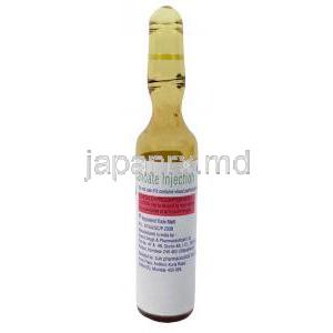 セルノス デポ注射, テストステロン 1mLあたり250mg,注射アンプル 4mL, 製造元：Sun Pharma, アンプル情報