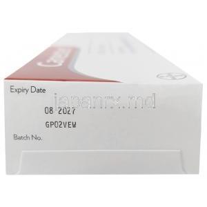 カーネステン ペッサリー, クロトリマゾール 100mg, 製造元：Bayer, 箱情報,消費期限