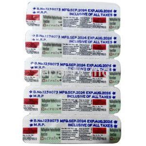 ナクフィン注射, ナルブフィン 10 mg, アンプル1mL X 5本, 製造元：Neon Laboratories, パッケージ