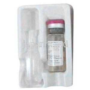 クラブミン注射, ミノサイクリン 100 mg, バイアル, 製造元：BDR Pharmaceuticals Internationals Pvt, パッケージ