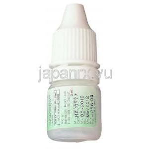 シクロミューン Cyclomune, シクロスポリン, Iflo, 0.05% 3ML 点眼薬 (Ajanta pharma) ボトル・記載情報