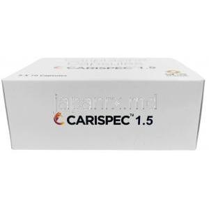 カリスペック, カリプラジン 1.5 mg, 製造元：Sun Pharmaceutical Industries Ltd,箱底面-2