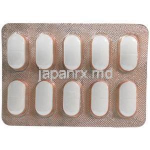 Sava社製メトホルミン, メトホルミン 500 mg, 製造元：SAVA Healthcare Limited, シート