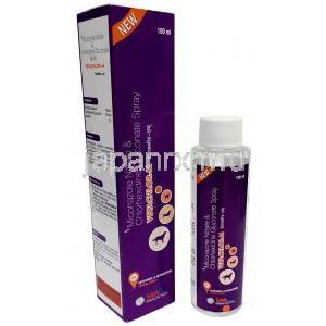 ベタクロル M スプレー, スプレー 100 mL, 製造元：SAVA Healthcare Limited, 箱, ボトル