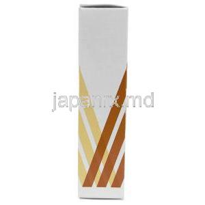 マキシデックス眼軟膏, デキサメタゾン 0.1%, Eye Ointment 3.5g, 製造元：ノバルティス, 箱側面1
