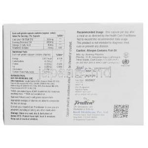 オメガソフト, 10 カプセル（ソフトゼラチンカプセル), 製造元： Knoll Healthcare Pvt Ltd, 箱情報 製造日, 消費期限