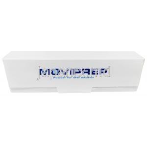 モビプレップ 経口溶液用 配合粉末, コンビパック4 袋（粉末A＋粉末B）, 製造元：Norgine Pharmaceuticals Limited, B箱上面