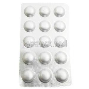 ヌロデイ D3, メチルコバラミン(メコバラビン) 1500mcg/ α-リポ酸 100mg/ ピリドキシン(ビタミンB6) 3mg/ ビタミンD3 1000IU/ 葉酸 1.5mg, 15錠 (Dr. Reddy's社製), 製造元：Dr. Reddy's, シート