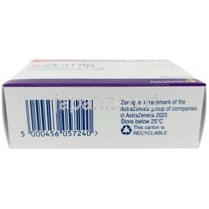 ゾーミッグ,ゾルミトリプタン 2.5mg, 2 錠, 製造元：アストラゼネカ, 箱情報, 保管方法