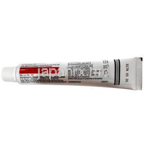 ベトノベート GM, ベタメタゾン 0.1%w/w/ ゲンタマイシン 0.1%w/w/ ミコナゾール 2%w/w, クリーム 20 g, GSK, チューブ情報, 注意事項（ラミネートチューブ）