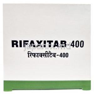 リファキシタブ 400, リファキシミン 400 mg, 製造元：Alkem Laboratories Ltd, 箱側面