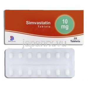 シンバスタチン, シンバスタチン 10mg 錠 (ブリストル)