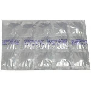 プレガビッドNT, プレガバリン75 mg/ノルトリプチリン 10 mg, 製造元：Intas Pharmaceuticals Ltd, シート情報, 製造日, 消費期限