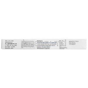 エルリー プレフィルドペン型注射, リラグルチド 6mg (1mLあたり), 製造元：Eris Lifesciences Ltd, 箱情報