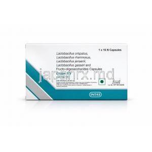 エコタス BV, ラクトバチルス 製造元：Intas Pharma, 箱表面-2