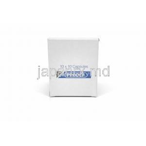 プロデップ, フルオキセチン 20mg, 製造元：Sun Pharma, 箱裏面
