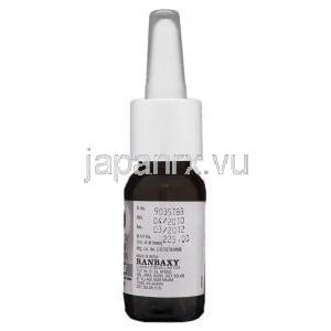 オゾネーセ Ozonase, オムナリス ジェネリック, シクレソニド 50mcg  120噴 鼻スプレー (Ranbaxy) 製造者情