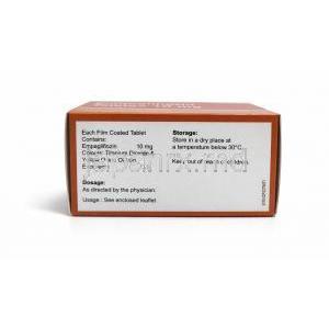 エンパグリフロジン 10mg (Vista社製),エンパグリフロジン 10mg , 製造元：Vista Pharma, 箱情報, 成分, 保管方法